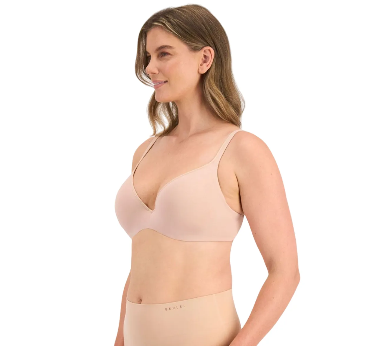 4 x Berlei Barely There Cotton Rich Contour Nude Bra