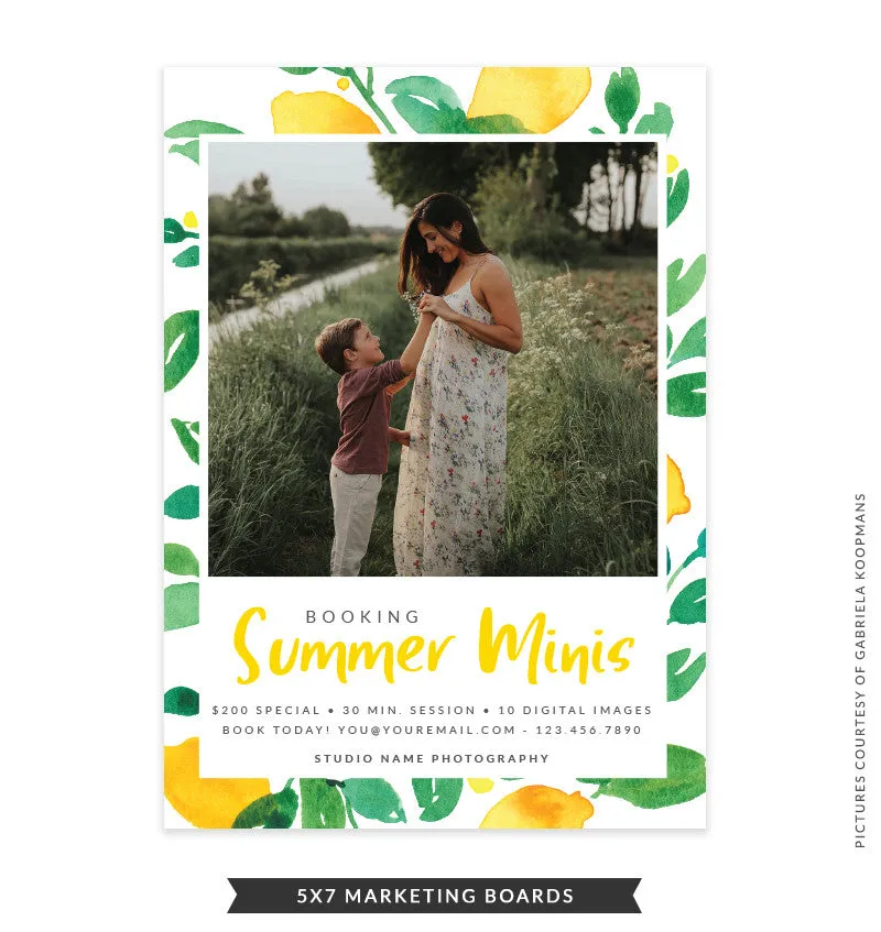 5x7 Summer Marketing Board | Lemon Laugh