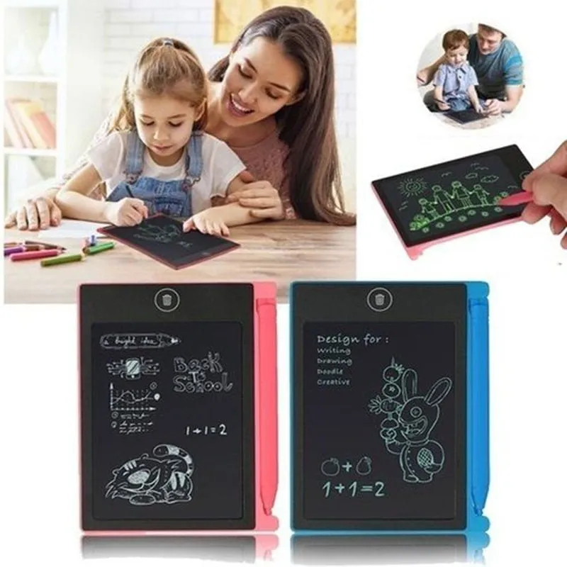 6.5Inch Electronic Drawing Board LCD Screen Writing Tablet Digital Graphic Drawing Tablets Electronic Handwriting Pad Board Pen