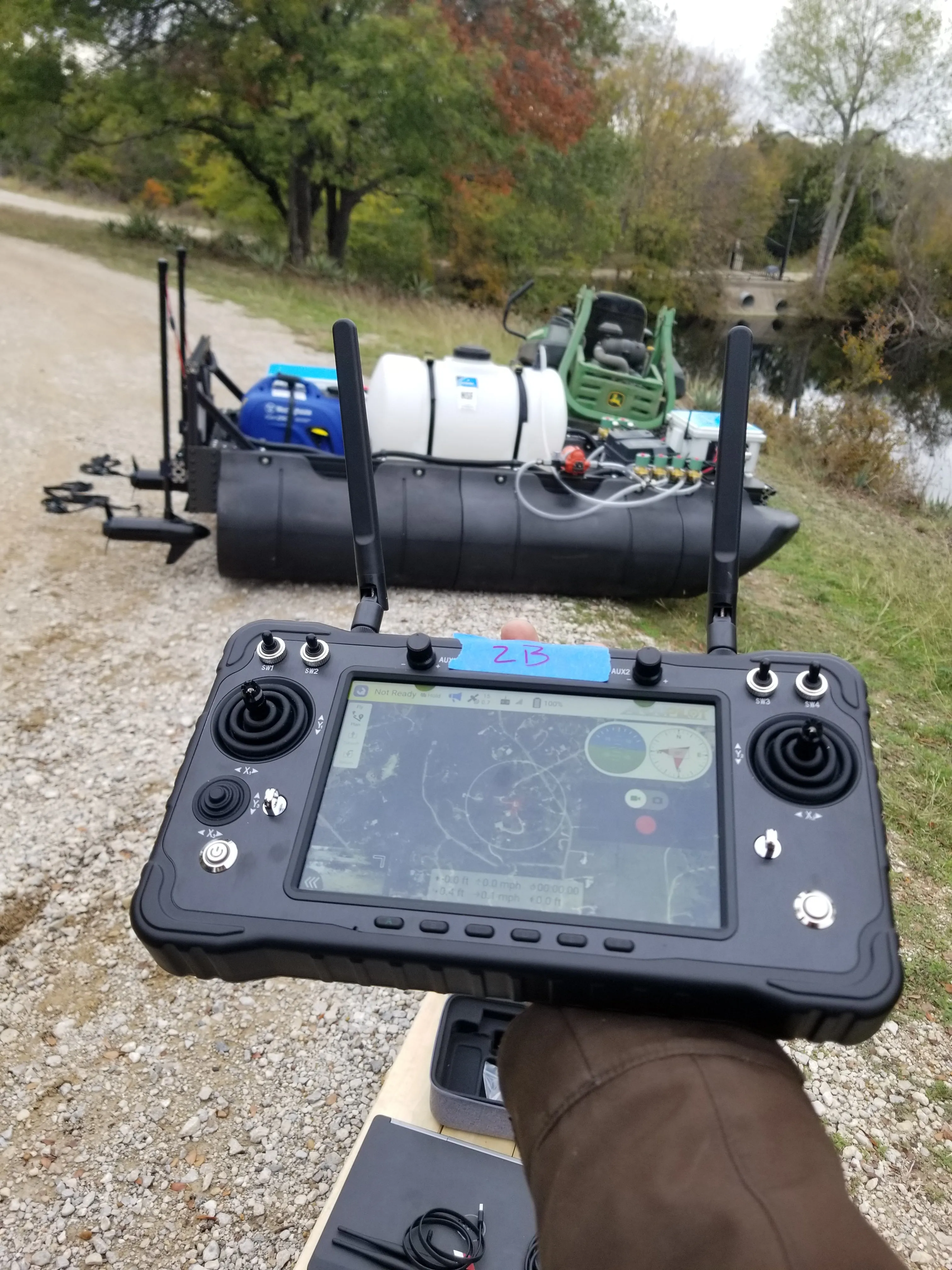 ADAPT Drone Boat - Autonomous Spraying Boat, Extended Length, Electric