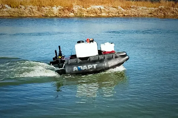 ADAPT Drone Boat - Autonomous Spraying Boat, Extended Length, Electric