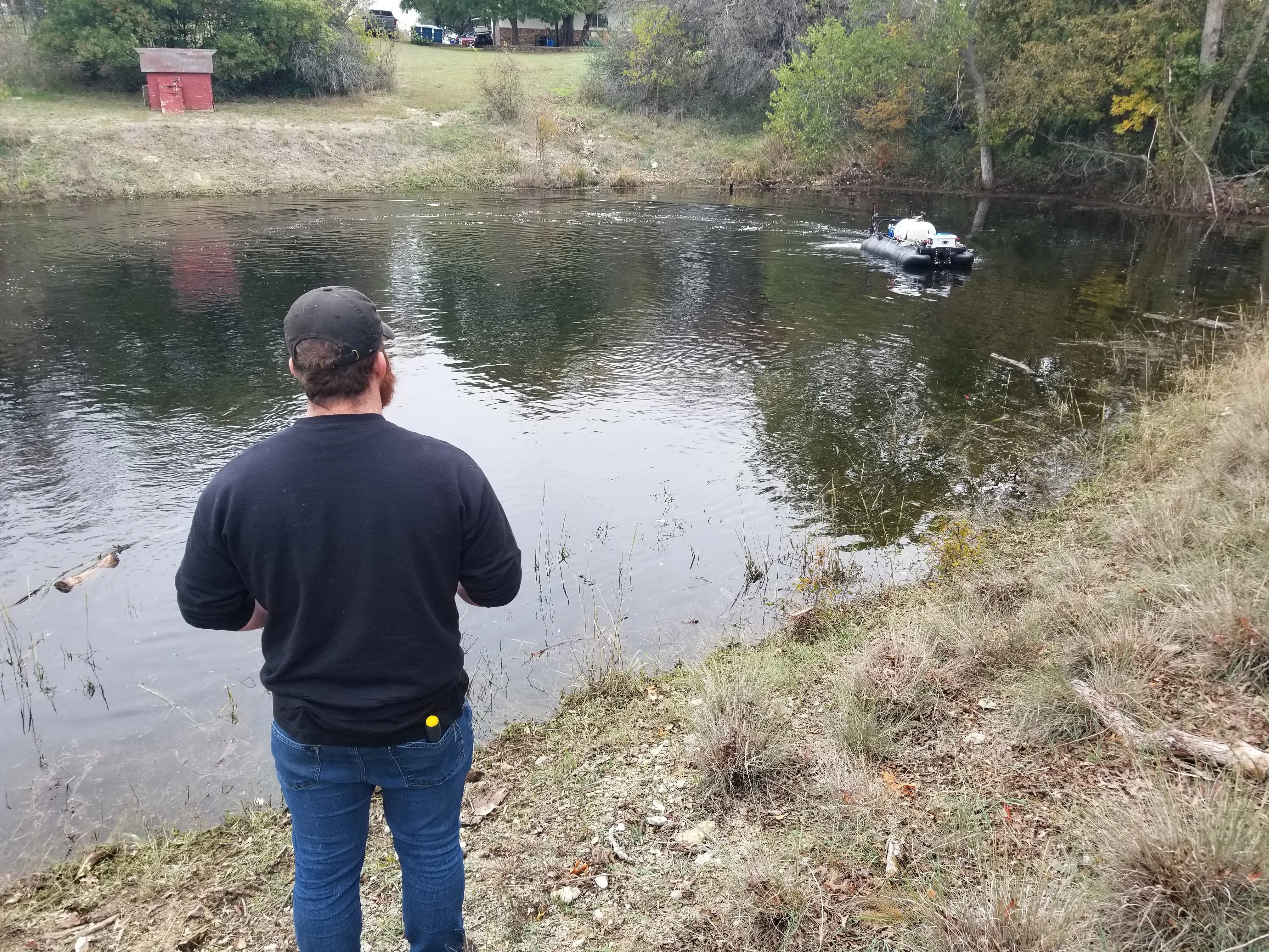 ADAPT Drone Boat - Autonomous Spraying Boat, Extended Length, Electric