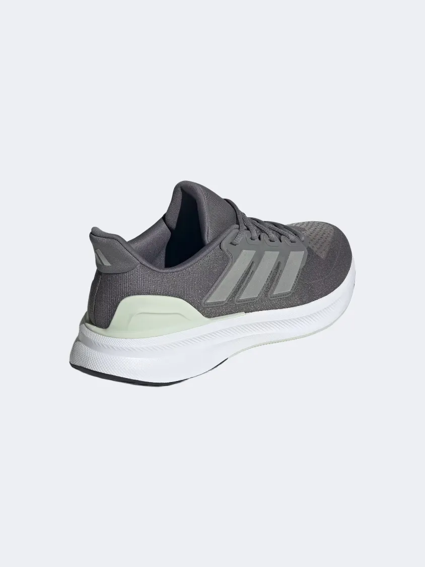 Adidas Ultrarun 5 Men Running Shoes Grey/Linen Green