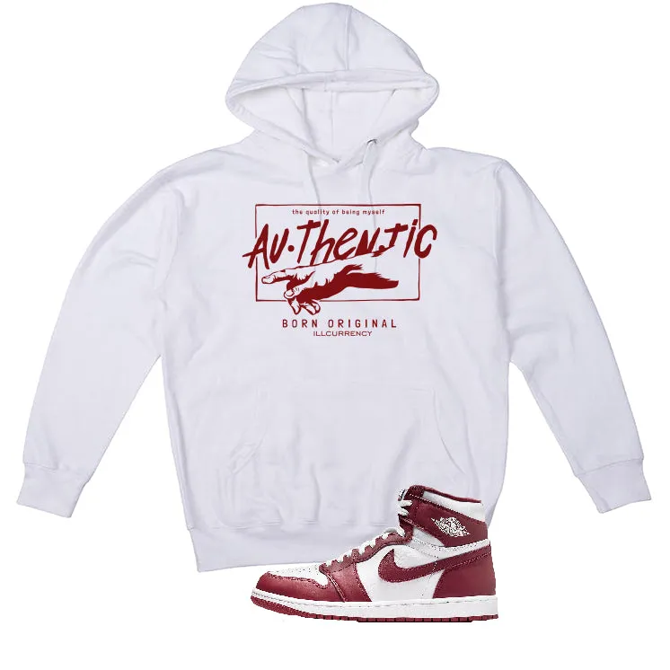 Air Jordan 1 High OG “Team Red” | illcurrency White T-Shirt (Authentic)