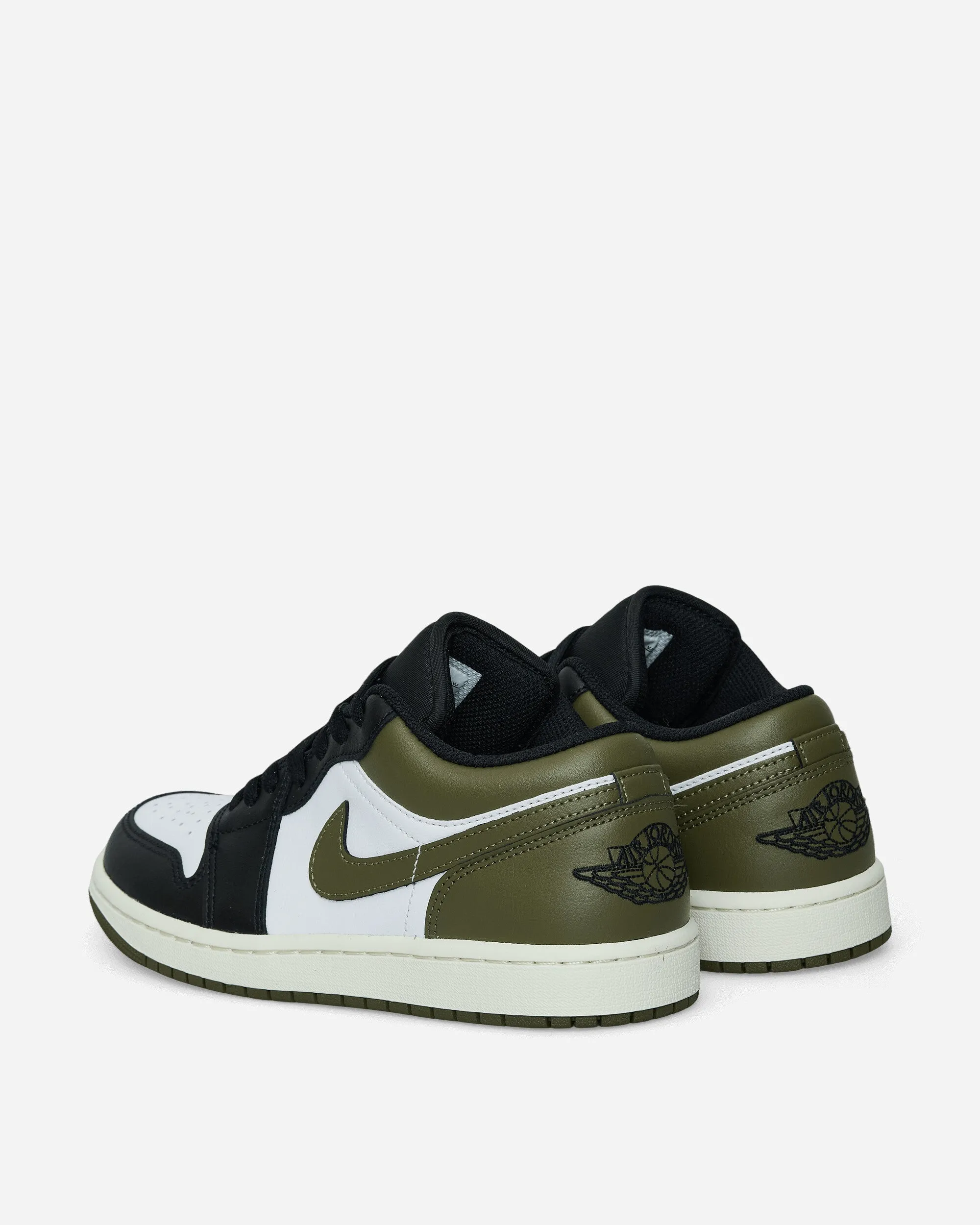 Air Jordan 1 Low Sneakers Black / Medium Olive