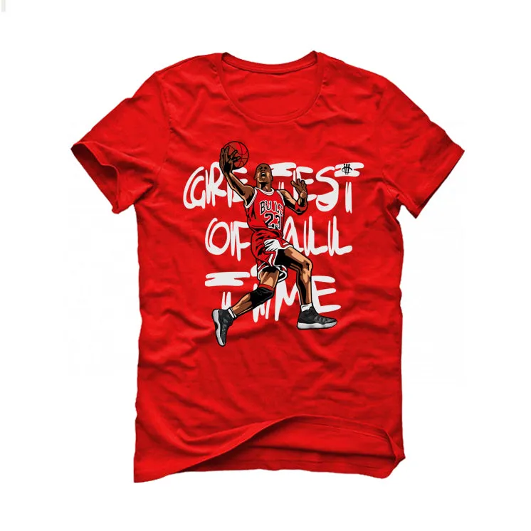 Air Jordan 11 Low “72-10” | illcurrency Red T-Shirt (greatest of all time)