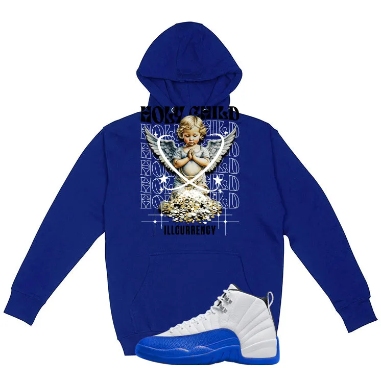 Air Jordan 12 Blueberry Royal Blue T-Shirt (Holy Child)| illcurrency