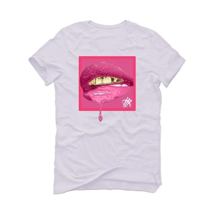 Air Jordan 12 “Hyper Pink” 2021 White T-Shirt (LIPSTICK)