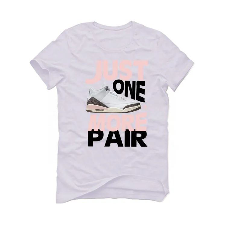 Air Jordan 3 WMNS “Neapolitan” | illcurrency White T-Shirt (JUST ONE MORE PAIR)