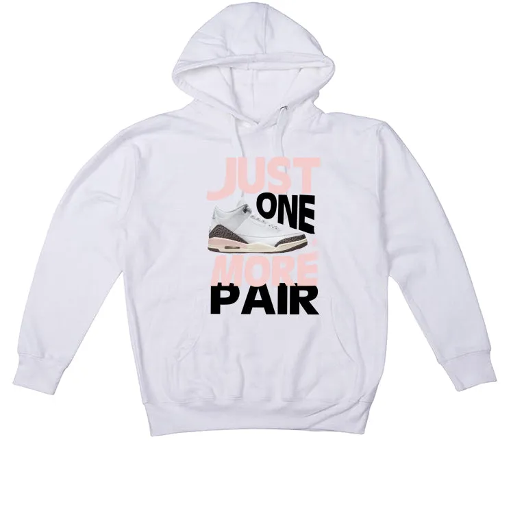 Air Jordan 3 WMNS “Neapolitan” | illcurrency White T-Shirt (JUST ONE MORE PAIR)