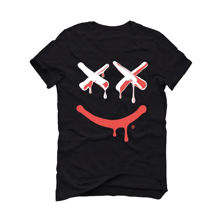 Air Jordan 4 “Infrared” Black T-Shirt (Happy Drip)