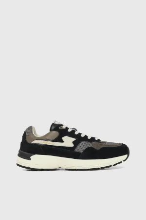 Amiel S-Strike Suede - Black / Grey