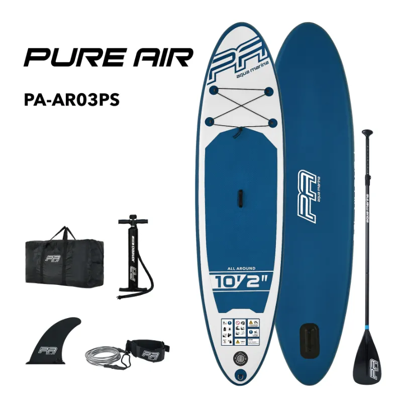 Aqua Marina 10’2” Pure Air Inflatable Paddle Board All-Around SUP