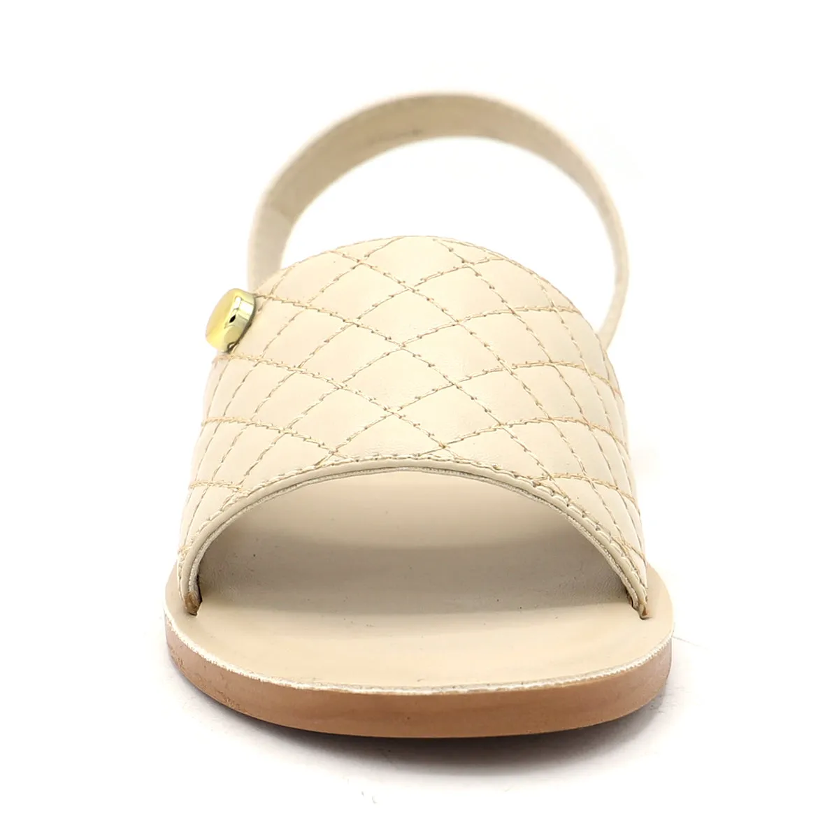 Beige Casual Flip-Flop 002073