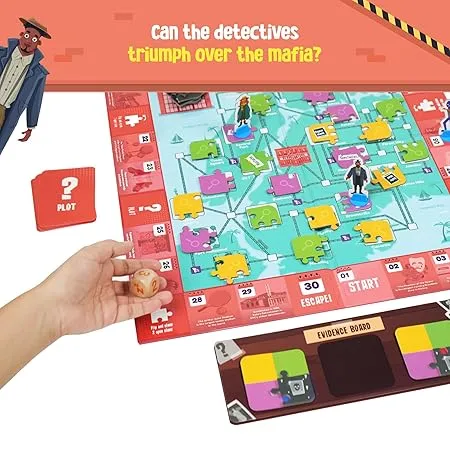 Bloomingo Pretend Play Kit-Young Detective New York Files:Become a Detective & Solve Thrilling Mysteries in Newyork;