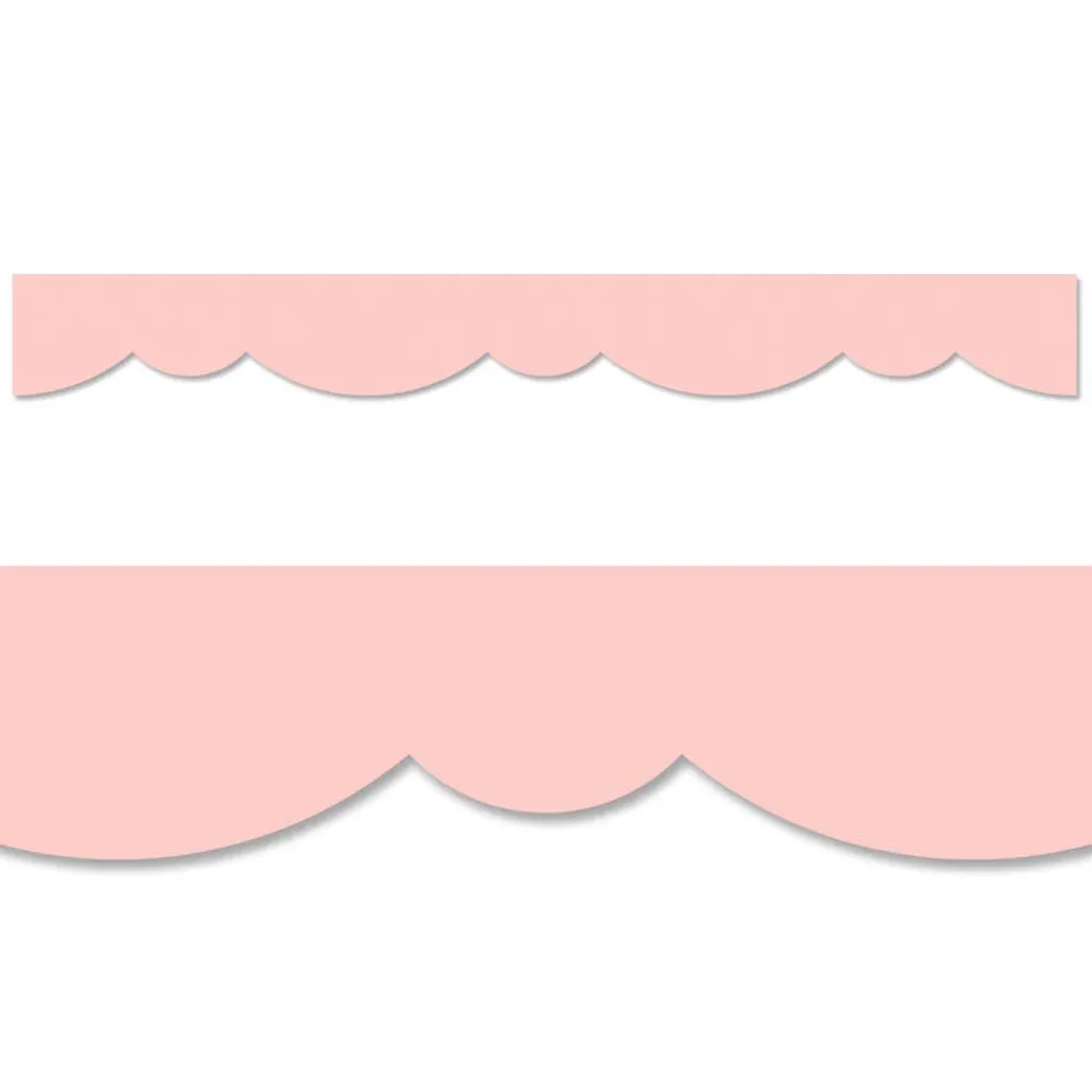 Blush Stylish Scallops EZ Border