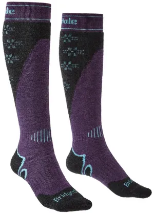 Bridgedale Women's Midweight Merino Performance Endurance Ski Socks {BR-710641}