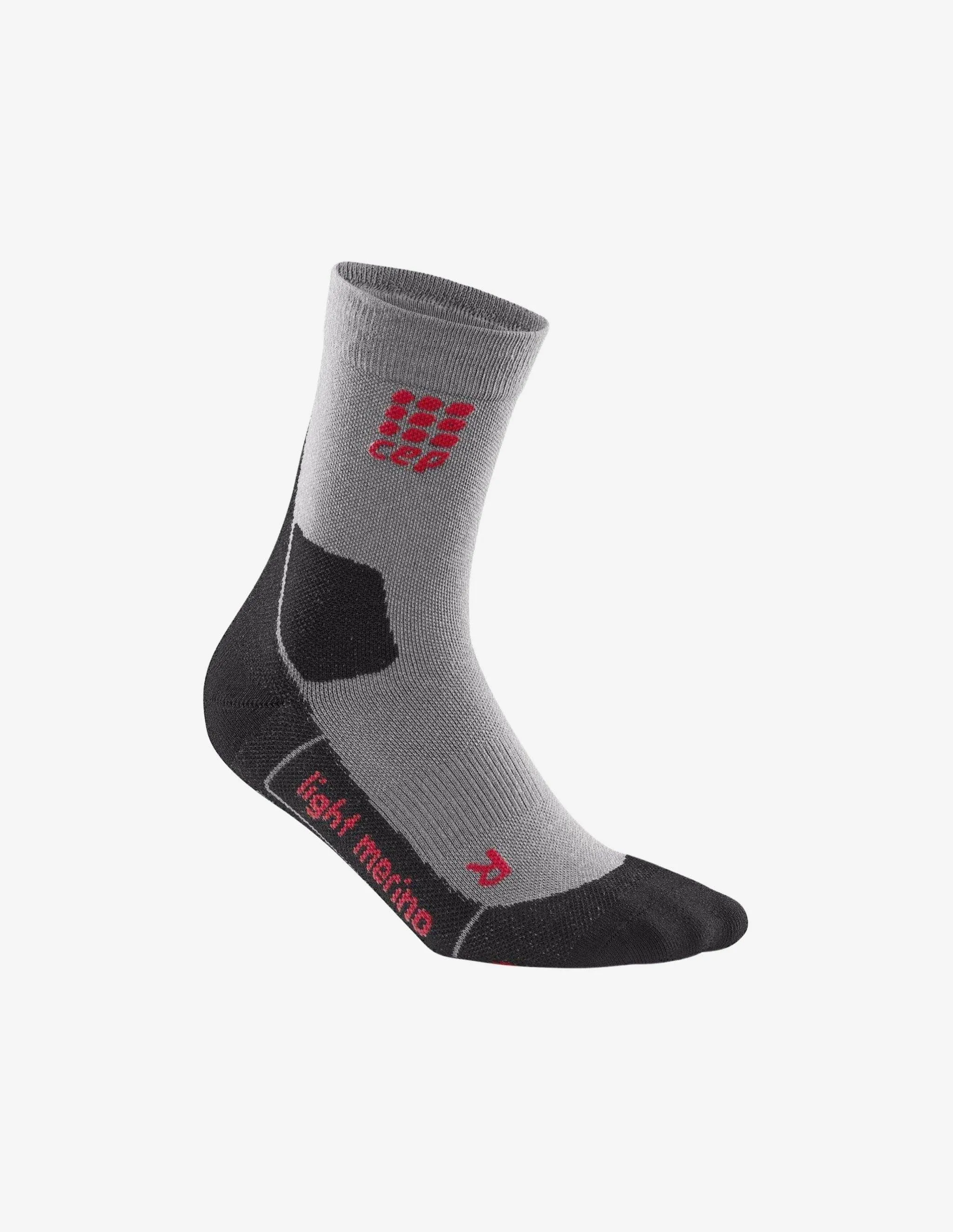 CEP Outdoor Light Merino Mid-Cut Socks Volcanic Dust