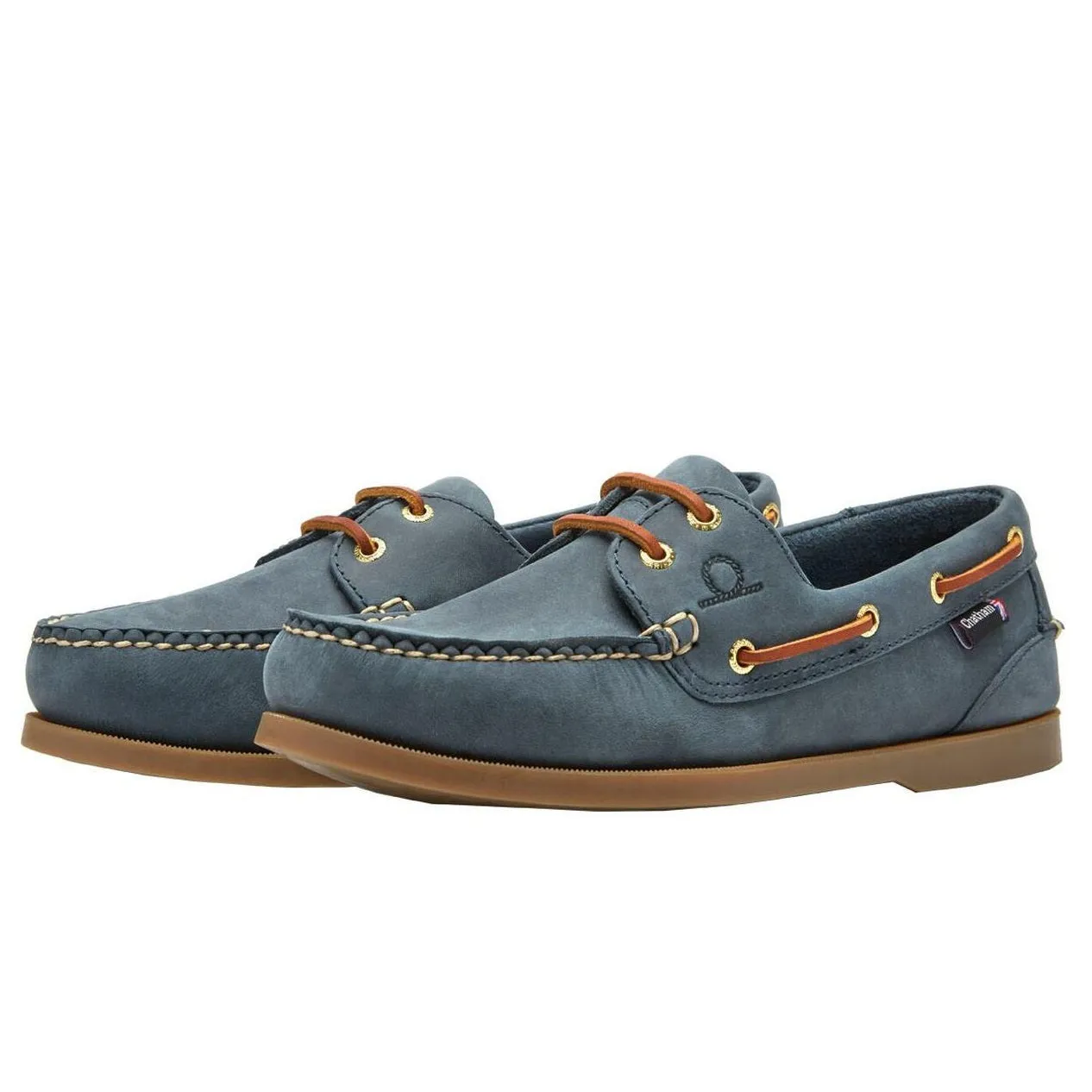 CHATHAM Ladies Deck II G2 Leather Boat Shoes - Blue