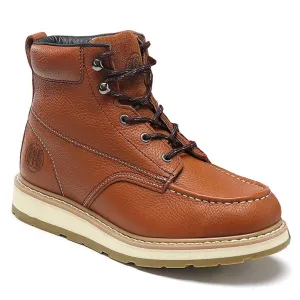 CK312 Men's Boots Composite Toe Construction Work Shoes Brown