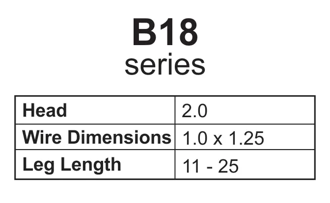 COMPOSITE BRAD NAILS 18G SERIES