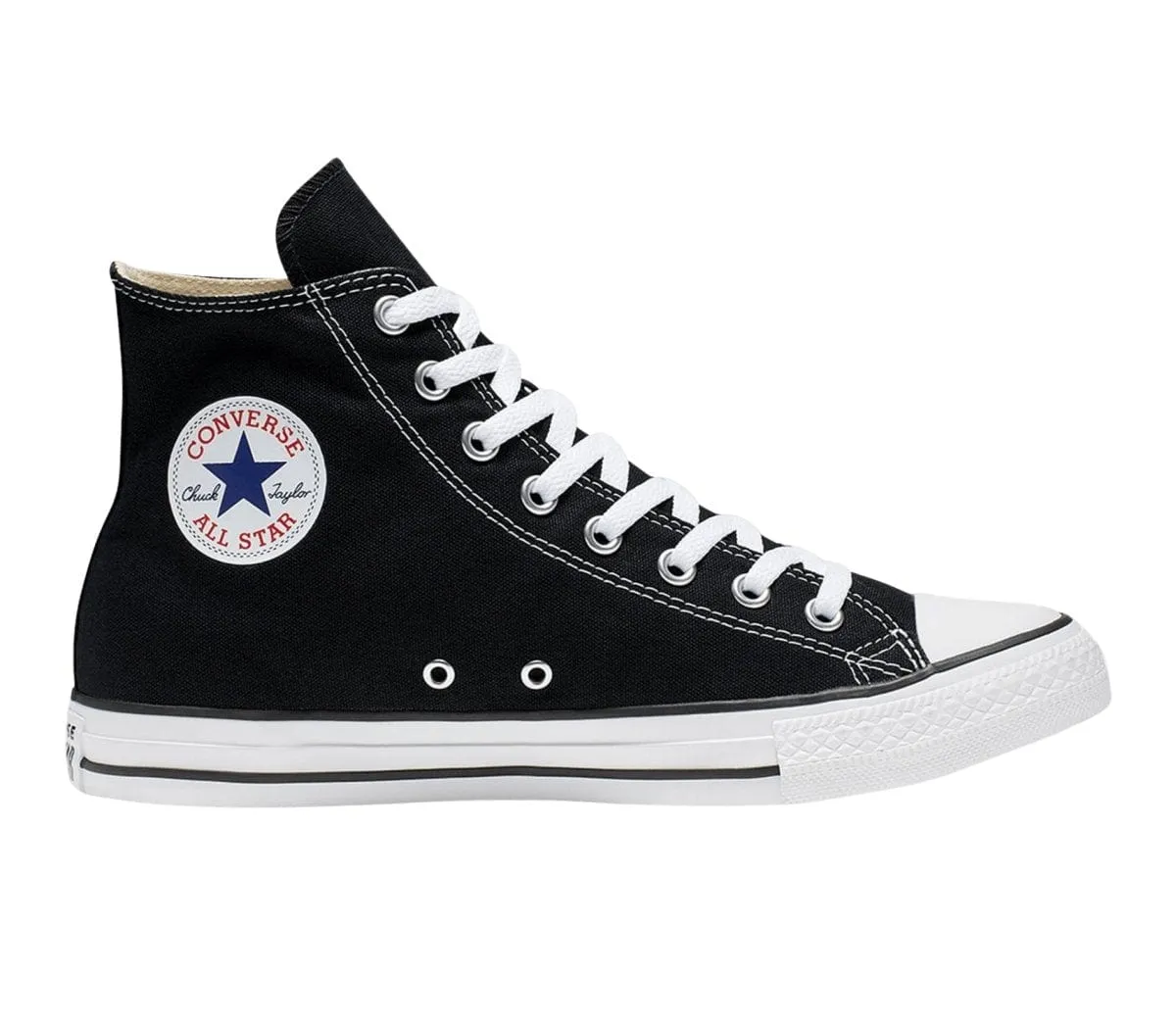 CONVERSE MEN'S CHUCK TAYLOR ALL STAR HIGH TOP BLACK/WHITE SHOE