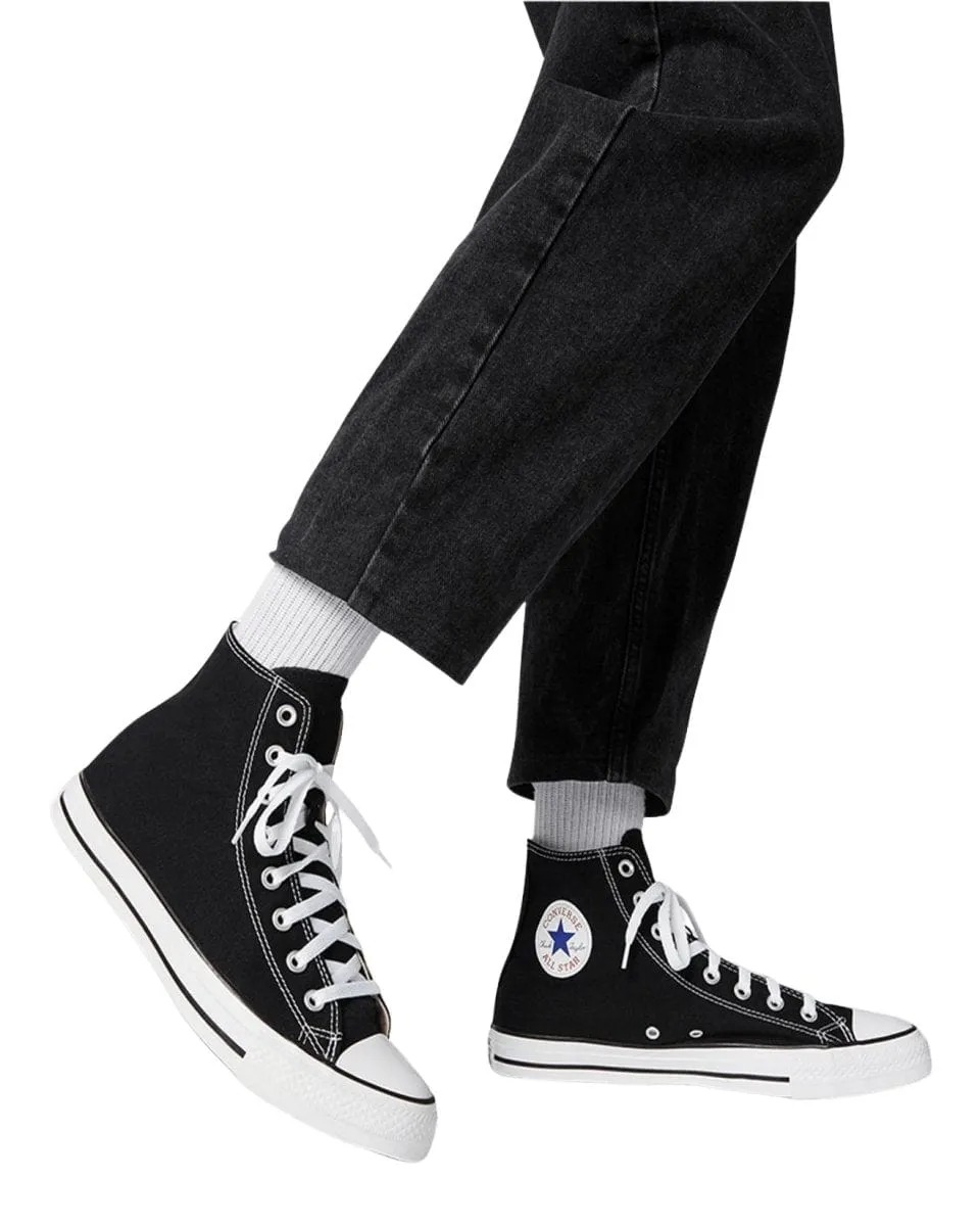 CONVERSE MEN'S CHUCK TAYLOR ALL STAR HIGH TOP BLACK/WHITE SHOE