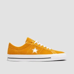 Converse One Star Pro Shoes - Sunflower Gold/White/Black