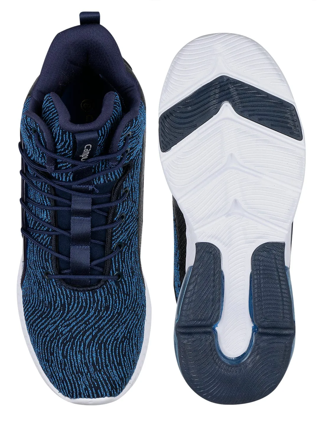 CORAL Navy Men's Running Shoes