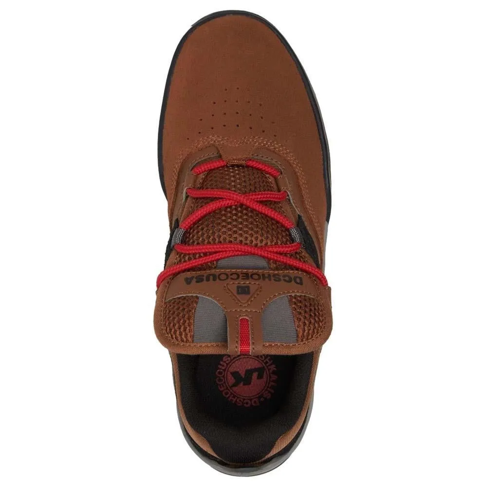 DC Shoe Co Kalis M Brown Black Brown Skate Shoes