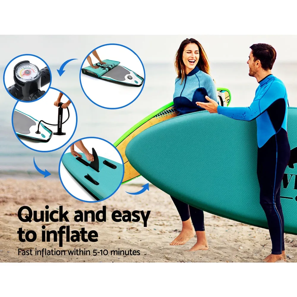 Double-Layered Inflatable SUP Kayak Paddleboard 10.6ft Weisshorn