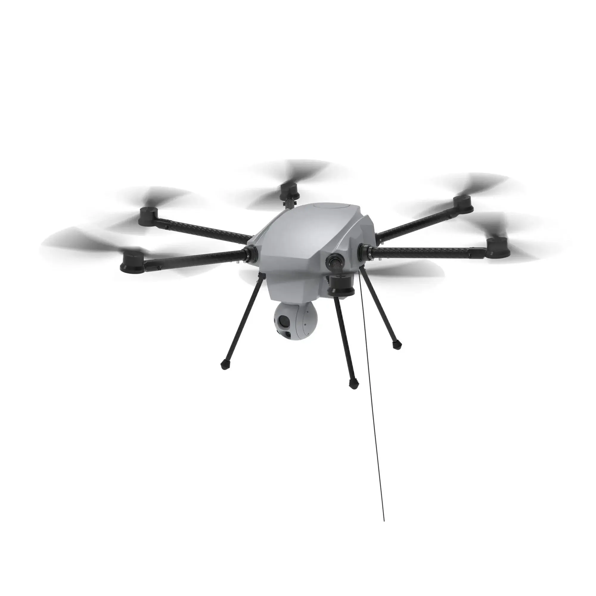 Elistair Tactical Tethered Drone | Model Orion 2.2 TE | Payload Capability 11 Lbs | Flight Time Capacity 50 Hrs