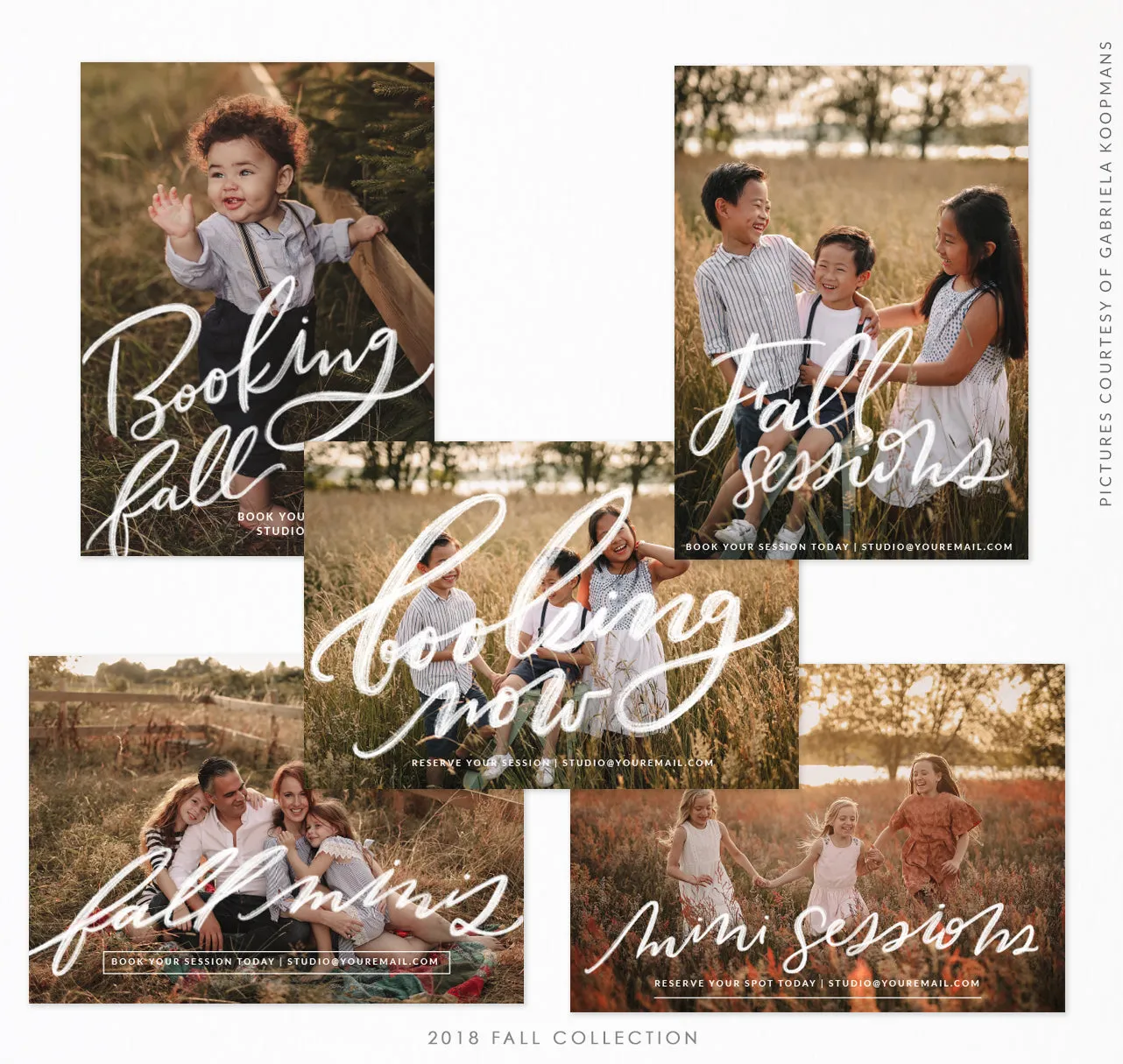 Fall Marketing Board Bundle | Autumn colors