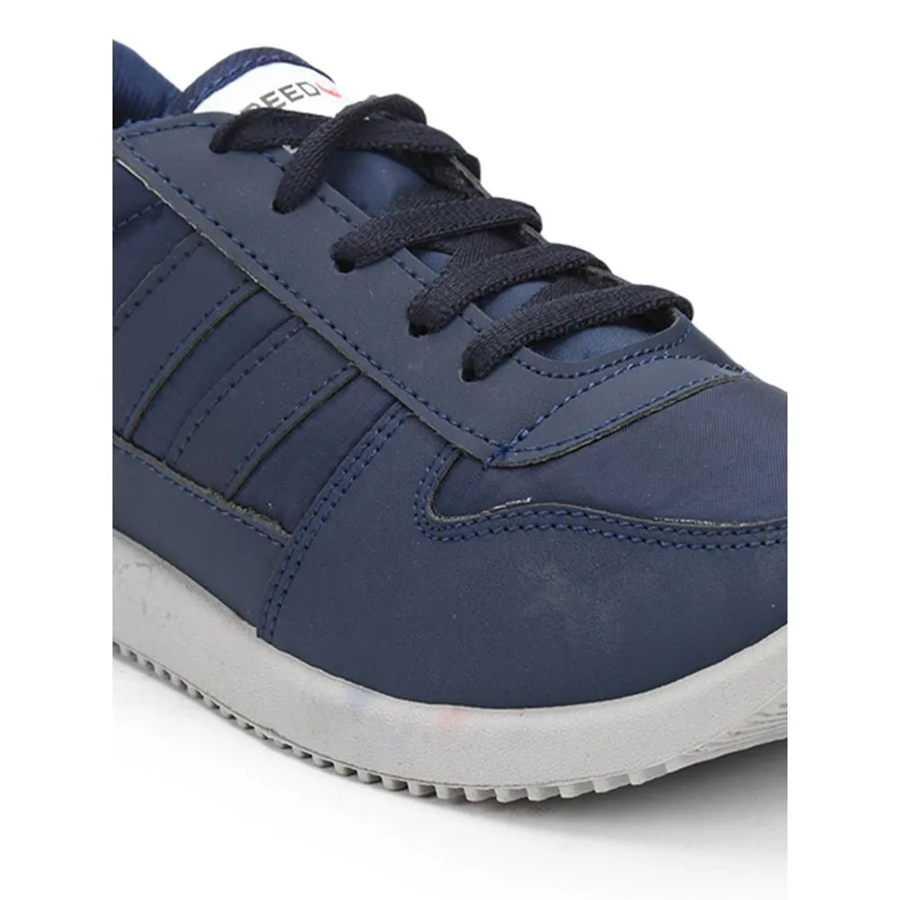 Freedom Casual Blue Pt. Lacing Shoes For Men JUMP By Liberty