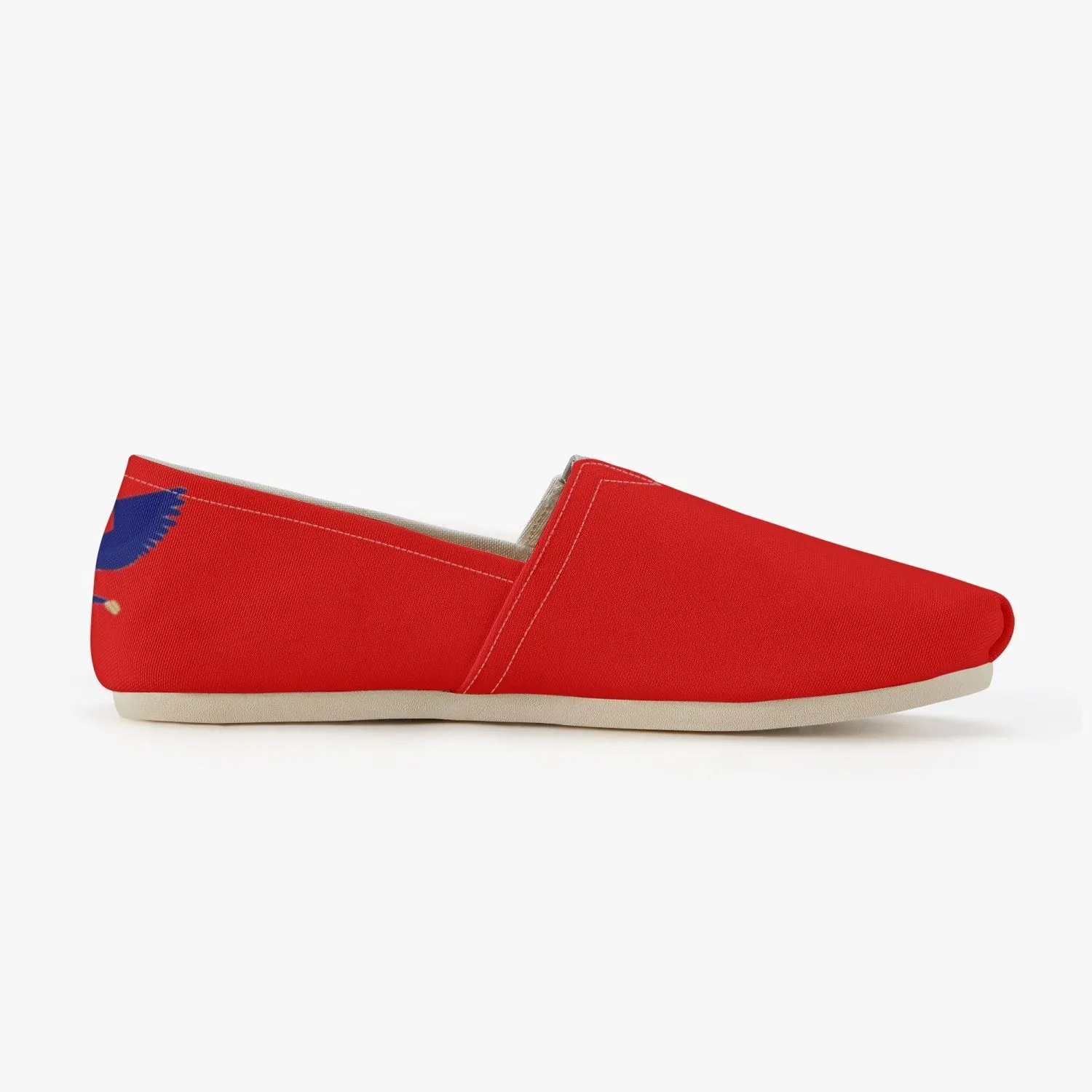 Freedom Red Custom Canvas Toms Shoes