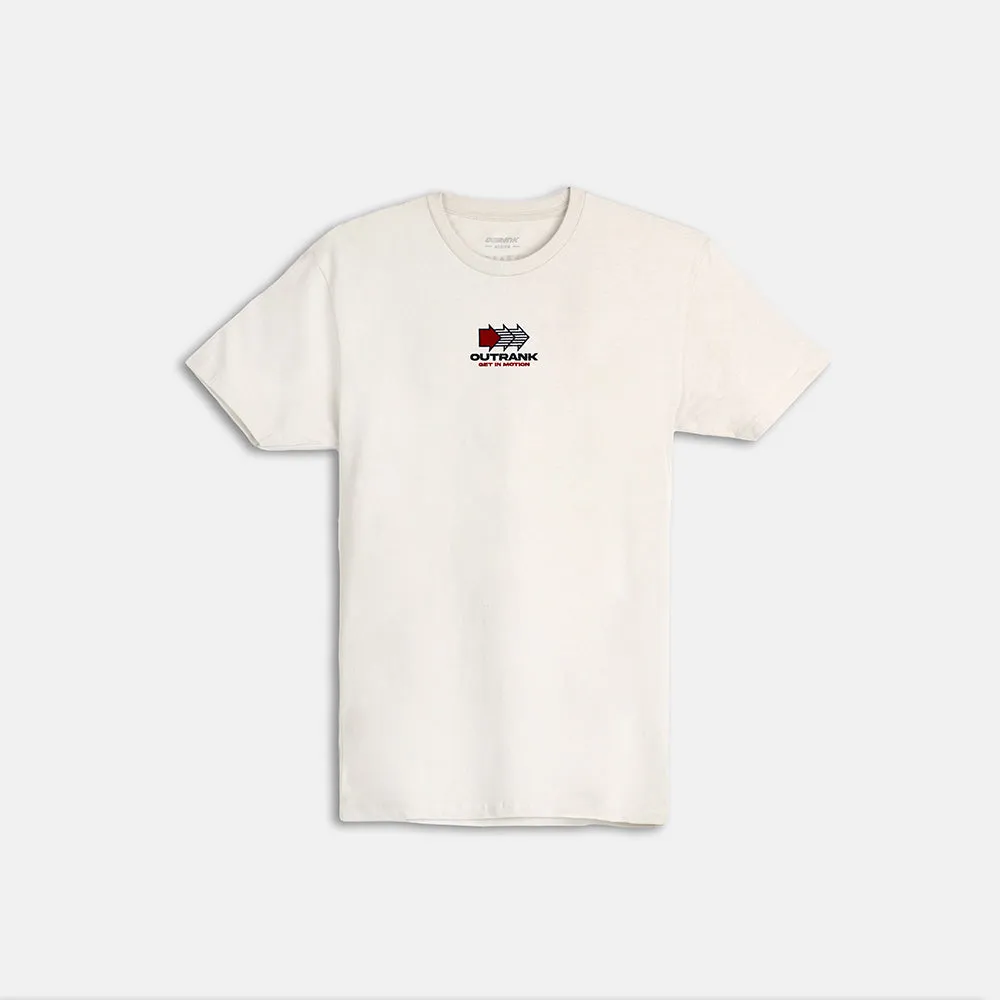 Get In Motion Embroidered T-shirt
