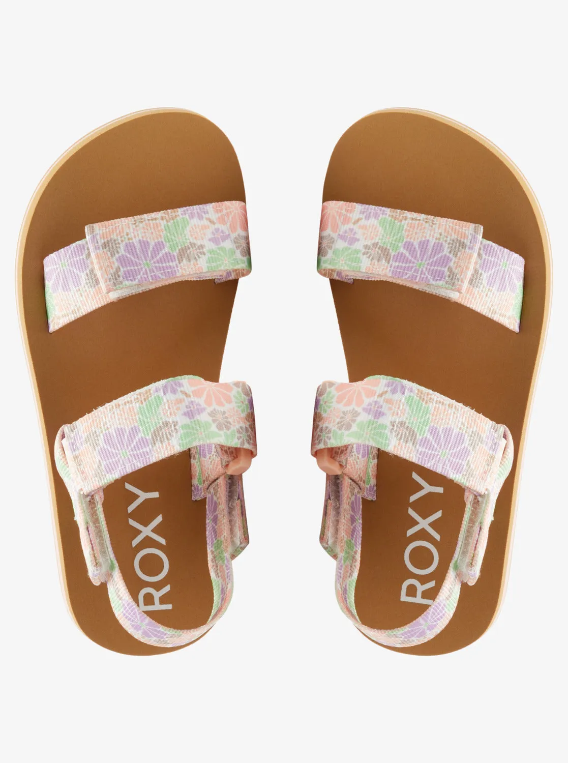 Girls 4-16 Roxy Cage Sandals - Multi 2