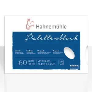 Hahnemuhle Palette Pad 60gsm, 24cm x 35cm, 30 Sheets