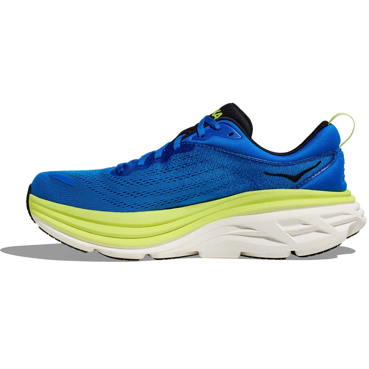 Hoka Bondi 8 Running Shoes - Mens - Electric Cobalt/Lettuce