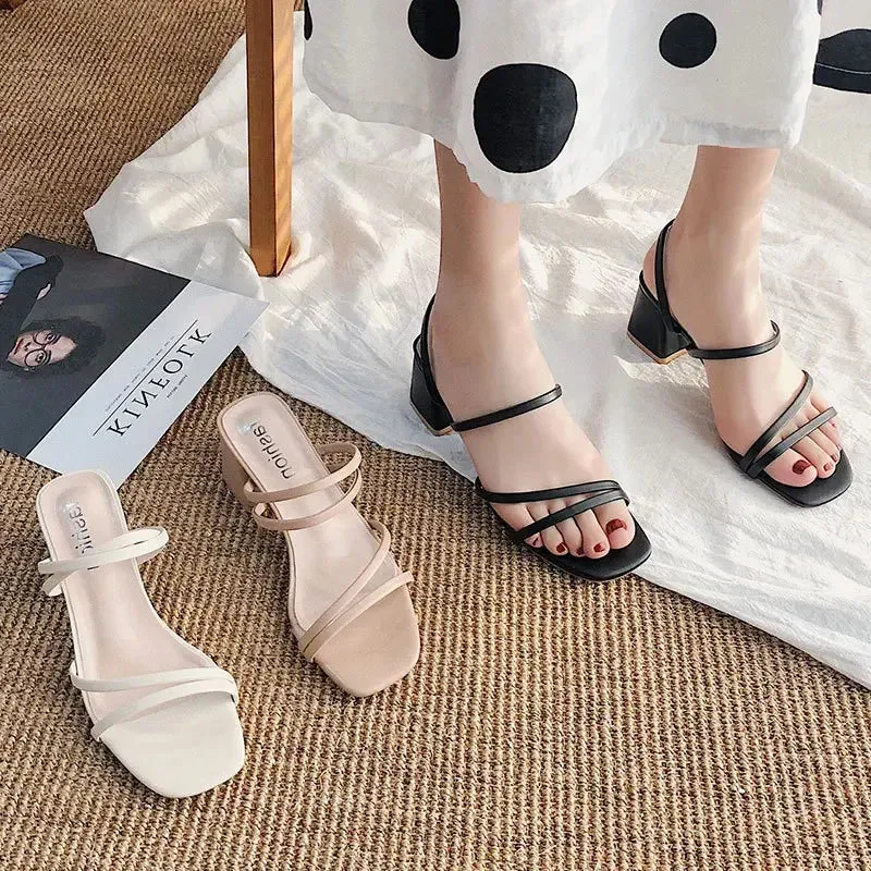 Kira Classic Square Heels