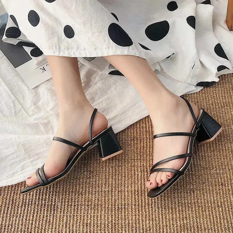 Kira Classic Square Heels
