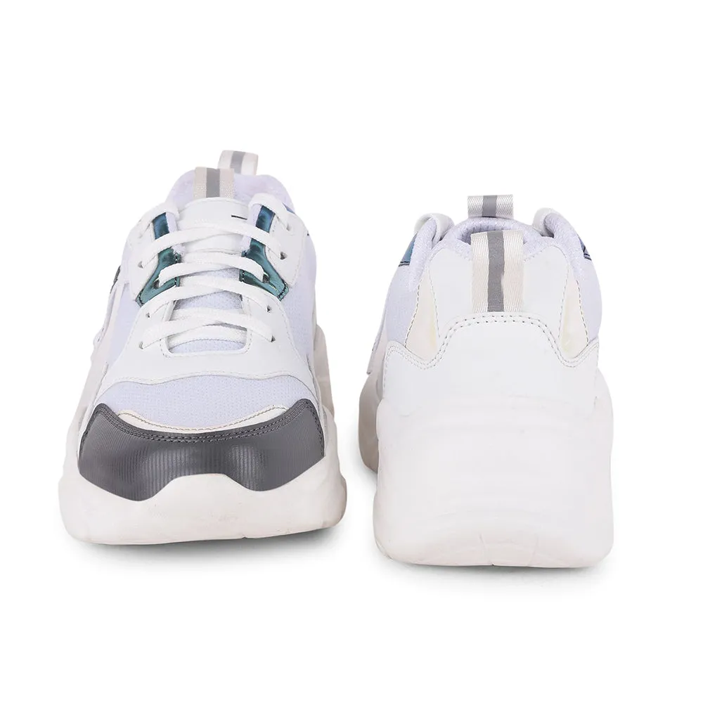 Leap7x Casual White Lacing Shoes For Women JIMNY-1E By Liberty