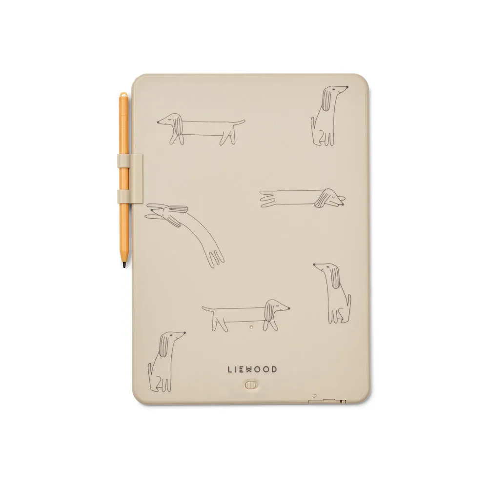 Liewood, Zora LCD Drawing Board, Dog Print