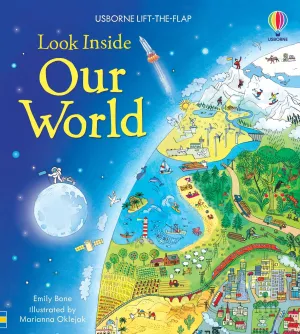 Look Inside Our World - Usborne Lift the Flap Book