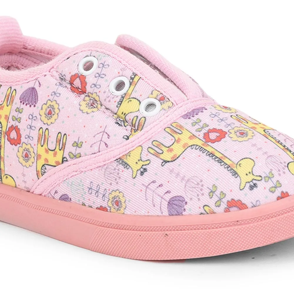 Lucy & Luke (Pink) Casual Lacing Shoes For Kids Mint-3 By Liberty