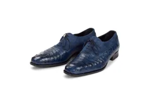 Mauri - 4762 "Dante" Hand-Painted Ostrich/Suede Dress Shoe