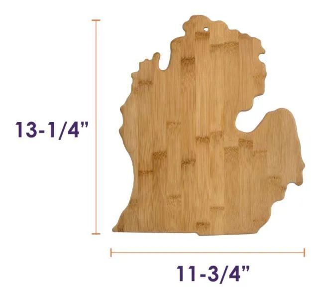 mi Michigan Cutting Board