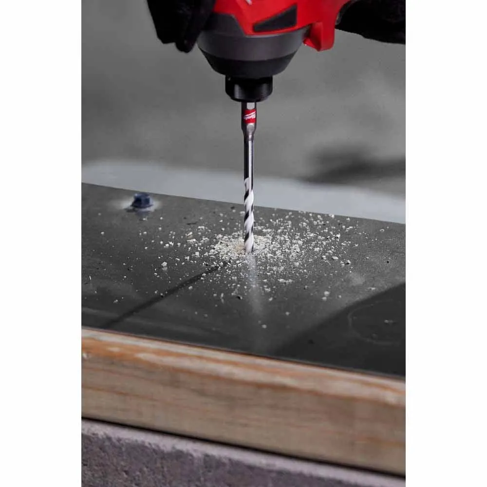 Milwaukee 48-20-8886 1/4" x 4" x 6" SHOCKWAVE Impact Duty Carbide Multi-Material Drill Bit