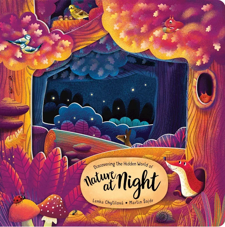 Nature at Night Layered Board Book