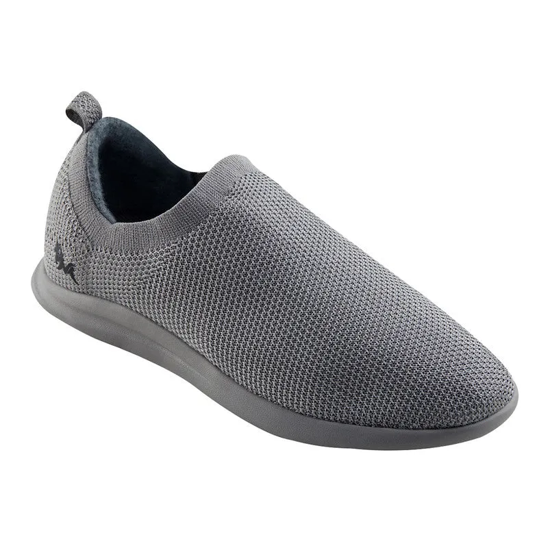 Neeman's ReLive Knit Slip On Sneakers | Titan Grey | Light-Weight & Comfortable